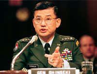 Le général Eric Ken Shinseki.(Photo : Reuters)