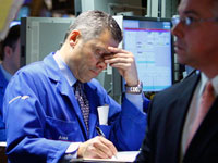 La désolation était une fois de plus au rendez-vous, ce lundi 1er décembre, à la Bourse de New York.(Photo : Reuters)