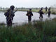 Des soldats sri-lankais à la Passe de l'Eléphant le 7 janvier 2009.(Photo : AFP)