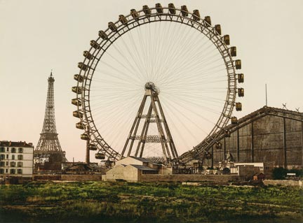 Paris, La grande roue, 1899.DR