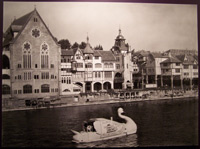 Exposition de 1900, reconstitution de Paris médiéval.Crédit : Médiathèque de l'architecture et du patrimoine (Photo : Danielle Birck/ RFI)