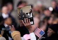 Baltimore, 17 janvier. Dans la foule venue écouter Barack Obama.© Alex Wong/Getty Images/AFP