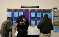 Sur l’année 2008, l’économie américaine a perdu 2,6&nbsp;millions d’emplois.(Photo : AFP)