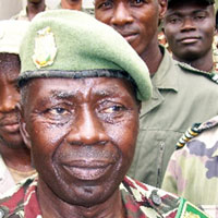 L'ancien chef d'état-major Diarra Camara, le 14 mai 2007.( Photo : AFP )