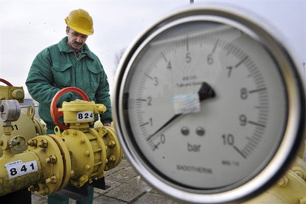 La guerre du gaz entre la Russie et l’Ukraine se traduit par une baisse des livraisons du gaz vers l’Europe. ( Photo : AFP )