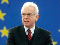 Le président du Parlement européen, Hans-Gert Pöttering, en février 2007.(Photo : www.flickr.com)