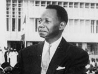 Mamadou Dia en 1960.( Photo : Wikipedia )