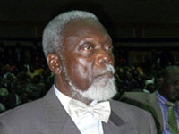 L'ancien président centrafricain, Ange-Félix Patassé, en décembre 2008.(Photo : AFP)