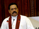 Le président sri-lankais Mahinda Rajapaksa lors d'un discours officiel, à Colombo, le 2 janvier 2009. 

		(Photo : Reuters)