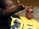 Jacob Zuma, chef du parti sud-africain ANC (Africain National Congress), lors du lancement de la campagne pour les élections générales, le 10 janvier 2008, à East London, au sud de Durban.(Photo : AFP)