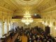 Vue générale intérieure du Parlement tchèque.(Photo : Michal Cizek/AFP)