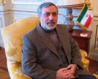 Seyed Mehdi Miraboutalebi, ambassadeur d'Iran en France.(Photo : N. Falez/RFI)