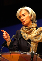 Christine Lagarde, le 12 février 2009(Photo : Reuters)