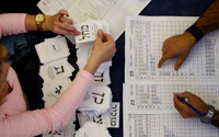 Le dépouillement des derniers bulletins ne change rien à l'issue du scrutin de mardi.(Photo : Reuters)