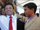 Le président Marc Ravalomanana ( à gauche ) et le maire destitué d'Antananarivo, Andry Rajoelina se sont rencontrés samedi pour la première fois depuis que le conflit entre les deux hommes a dégénéré en crise politique majeure à Madagascar.( Photos : Reuters )