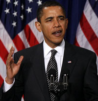 Le président américain Barack Obama estime qu'il faut que les organisations humanitaires reviennent rapidement au Darfour.(Photo : Reuters)