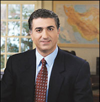 L'héritier du trône d'Iran, Reza Pahlavi.(Photo : www.rezapahlavi.org)