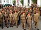 En publiant cette photo de l'agence officielle de presse nord-coréenne le 8 mars, Pyongyang veut ainsi montrer sa capacité à mobiliser son armée.