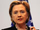 Le 6 mars 2009, lors de son discours devant l'Union européenne, la secrétaire d'Etat américaine, Hillary Clinton, a invité l'Iran à participer à une conférence internationale sur l'Afghanistan.(Photo : Dominique Faget/AFP)