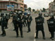 Les forces de l'ordre ont sécurisé les rues d'Antananarivo le 5 mars 2009.(Photo : Rasoanaivo Clarel Faniry/Reuters)