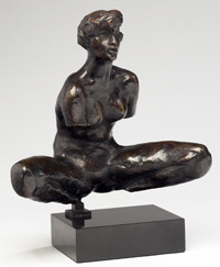 La baigneuse accroupie (sans bras et pieds).© Musée Rodin. Photo : Christian Baraja.