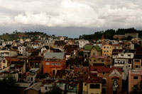 Vue de la ville d'Antananarivo. «N’ayez crainte, je reviendrai bientôt», a annoncé Marc Ravalomanana à ses partisans.(Photo : Reuters)