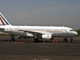 L'avion présidentiel français, à son arrivée à l'aéroport international de Manzanillo, dans l'Etat de Colima, au Mexique, le 7 mars 2009.(Photo : AFP)