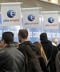 En France, les derniers chiffres montre un ralentissement de la perte du nombre d'emplois.(Photo : Reuters)