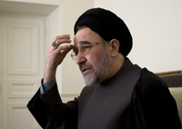 L'ancien président iranien Mohammed Khatami, (22&nbsp;janvier 2008).(Photo : Reuters)