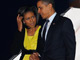 Le président des Etats-Unis Barack Obama et son épouse, à leur arrivée à Londres, le 31 mars 2009.(Photo : Reuters)