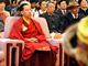Le Panchen Lama, Gyaltsen Norbu, lors de la cérémonie célébrant le 50e anniversaire de l'émancipation des serfs, au palais du Peuple, à Pékin, le 28 mars 2009.(Photo : Reuters)