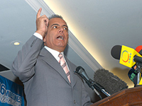 Manuel Rosales, lors des dernières élections présidentielles au Vénézuela.( Photo : Flicker.com )