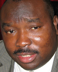 Kpatcha Gnassingbe, ex ministre de la Défense du Togo, (photo du 14&nbsp;janvier 2006.(Photo : AFP)