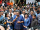 Le président indonésien, Susilo Bambang Yudhoyono, donne une conférence de presse dans un bureau de vote, le 9 avril 2009.( Photo : Reuters )