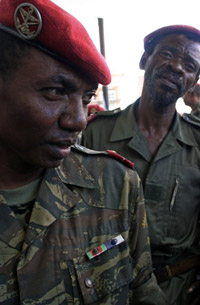 Le nouveau ministre de la Défense malgache, Noël Rakotonandrasana.(Photo : AFP)