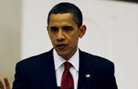 Barack Obama est accusé par les républicains d'être trop «timide et passif» dans la crise iranienne.(Photo : Reuters)