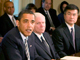 Le président américain a réuni lundi 20 avril 2009 les membres de son cabinet à la Maison Blanche, à Washington.(Photo : Reuters)