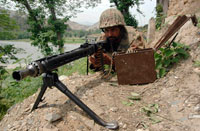 Les militaires pakistanais ont été envoyés dans le district de Buner.(Photo : Reuters)