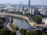 Vilnius, capitale de la Lituanie,  membre de l’UE depuis 2004. Les ex-membres du bloc de l'Est sont particulièrement  pénalisés par la crise.(Photo :  Magister)