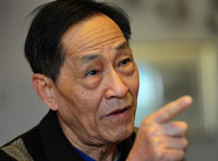 Bao Tong le 27 avril 2009.(Photo : Frédéric J. Brown/AFP)