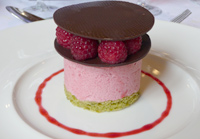Dessert "Multicolore"(Photo : Danielle Birck/ RFI)