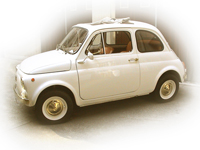 Fiat 500, rêve de voiture.(Photo : Domeau et Pérès)