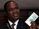 Gideon Gono, Gouverneur de la banque centrale du Zimbabwe.( Photo : Jekesai Njikizana/ AFP )