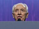 Shimon Peres lors de son intervention devant l'AIPAC, le 4 mai 2009.( Photo : AFP )