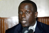 Le ministre sénégalais des Affaires étrangères Cheikh Tidiane Gadio.(Photo : AFP)