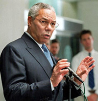 Colin Powell, l'ancien secrétaire d'Etat américain. (Photo : AFP)
