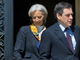 Le Premier ministre François Fillon, en compagnie de Christine Lagarde, ministre des Finances, le 23 mars 2009.( Photo : Reuters )