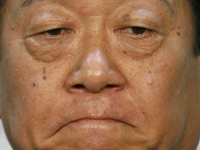 Ichiro Ozawa, le leader de l’opposition japonaise annonce sa démission lors d’une conférence de presse au siège du parti démocrate du Japon à Tokyo, le 11&nbsp;mai 2009.(Photo : Reuters)