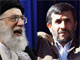 Le guide suprême iranien, l'ayatollah Ali Khamenei (g) et le président Mahmoud Ahmadinejad.(Photos : AFP / Reuters)