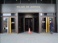 L'entrée du Palais de Justice de Montréal, au Canada.(Photo : Pierre-Luc Daoust/flickr.com)